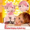 Pink Highland Cow Plush Toy - Cute Valentine's Day Gift