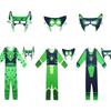 Wild Kratts Creature Power Suit Costume For Kids With Green Navy Jumpsuit And Mask