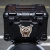 1pc Rock Raccoon Motorcycle Stickers Waterproof for Motorcycle Fairings Fuel Tanks Car Windows Scooters Universal Vinyl Decals