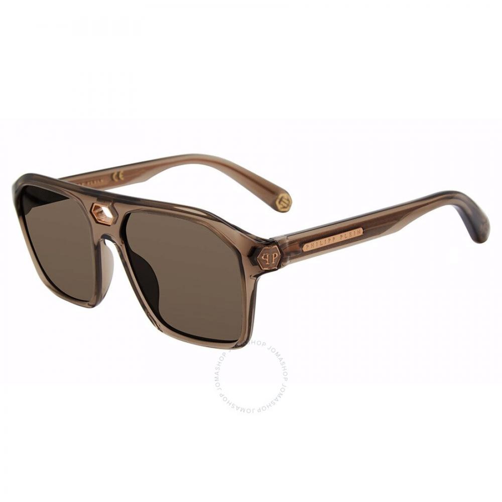 

Philipp Plein Brown Navigator Men S SunglaSSeS Spp072m 09x8 57
