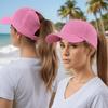 Unisex Baseball Cap with Ponytail Opening - Breathable Quick-drying Mesh Cap, Suitable for Both Men and Women, Adjustable Design