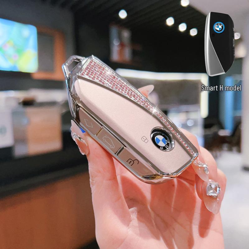 BMW 5 Series 530Li/X5 Key Case: Premium Full Wrap with X3/325Li Buckle