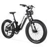 Cyrusher Trax 2.0 Albastru/Portocaliu/Gri Motor Bafang 250W, Baterie 52V 20Ah, Anvelope 26x4.0 inch, Bicicletă electrică de munte cu 9 viteze și suspensie dublă