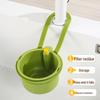 Kitchen Sink Hanging Basket Filter for Food Residue and Fruit Washing