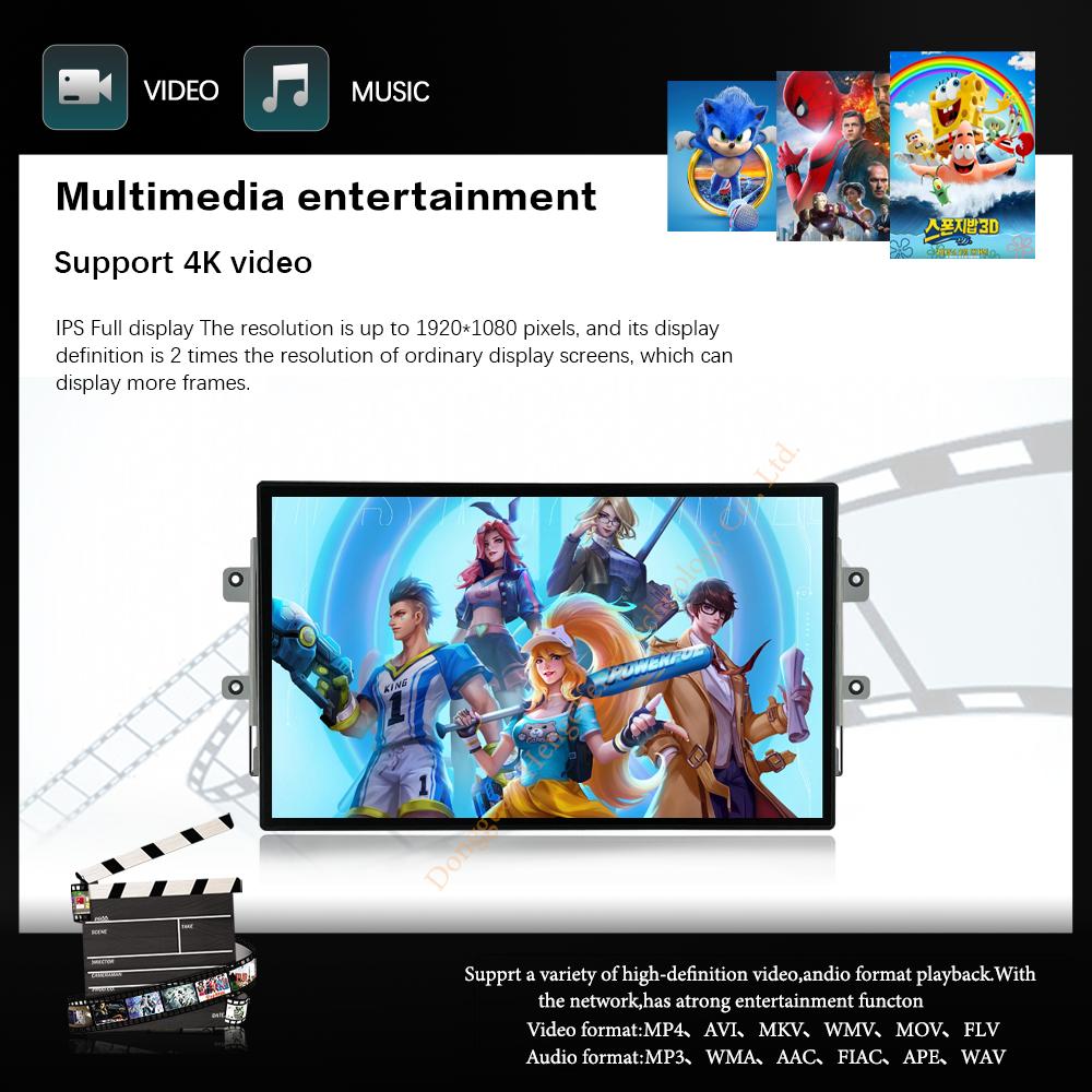 13.3" For Land Rover Range Rover Vogue L405 2013-2018 Android13 Car Multimedia Player GPS Navigation 8+128G CarPlay 4G AC Screen