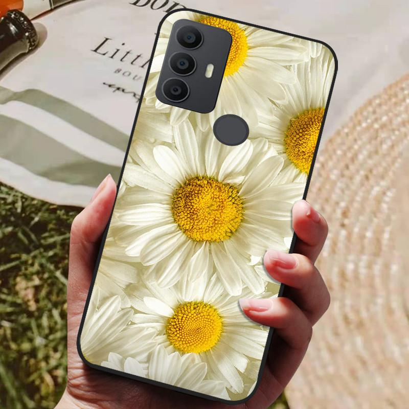 For TCL 30 SE Case 305 TPU Silicone Soft Fashion Phone Cover for TCL 30SE 306 305 Case 6165A Bumper Funda for TCL30SE 6.52 Inch