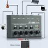 Rauscharmes 8-Kanal-Line-Mischpult  Mischpult o USB-C-gespeistes Mischpult für elektronische Instrumente, Computer