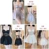 Ladies Satin Sleepwear Set With Deep V Neck And Padded Sleeveless Design For Home And Hotel Comfort