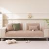 Light Luxury Solid Color Sofa Seat Cushion  New Four-Season Universal Simple High-End Cloth Cover Sofa Cover