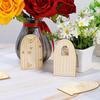 48x Mini Fairy Doors and Window DIY Blank Fairy Door Fairy House Kit Unpainted