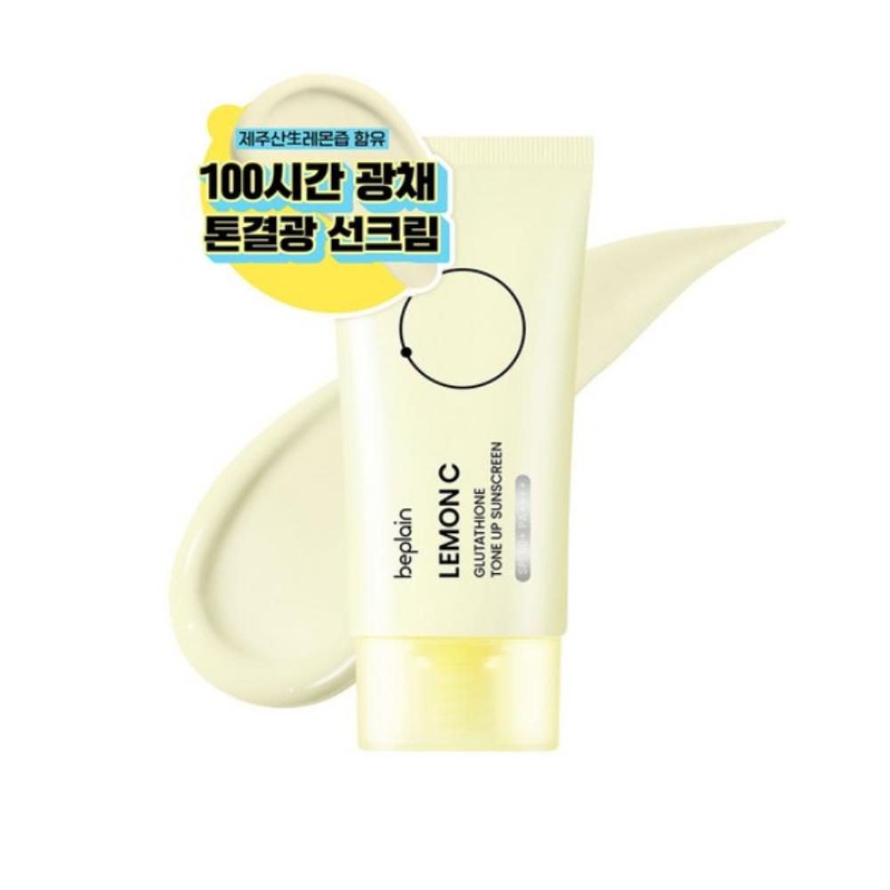 Beplain Lemon C Glutathione Tone-Correcting Sun Cream SPF50+ PA++++