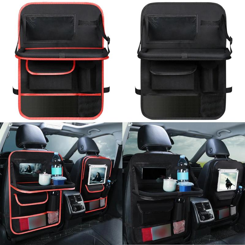 Universal Car Seat Organizer Multifunctional Multi-Pocket Organizer Tablet Holder Car Interior Accessory Organizer