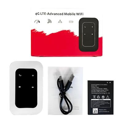 Portable Internet Hotspot 150Mbps Fast Speed 4G Strong Coverage Router for Home Office Travel Lightweight Travel Router