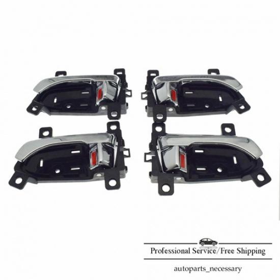 ide Door Handles Chrome Front Rear Left Right Set For Kia Sportage 2011-2016