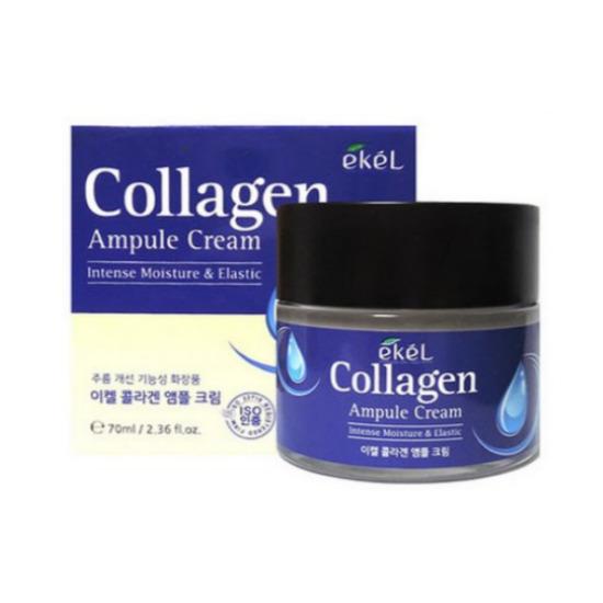 Ekel Collagen Ampoule Cream Firming & Deep Hydration Anti-Aging Cream 70ml
