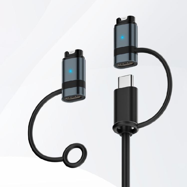 Premium Aluminum Charging Adapter Suitable For Watches Overload Protective Portable Design Seamlessly Type C Connection