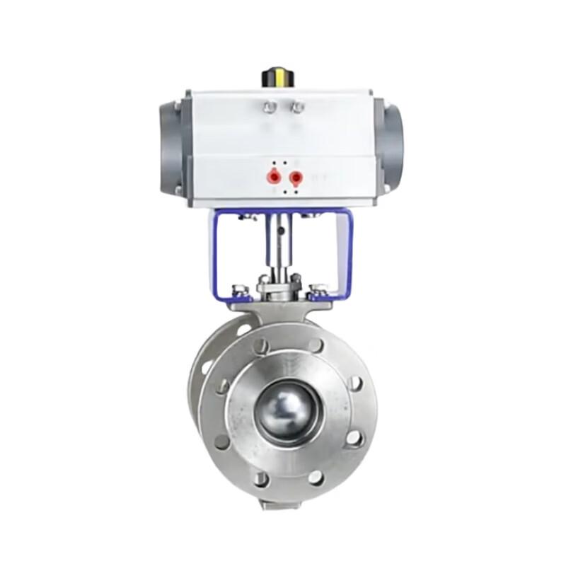 GangSui Pneumatic V-Type Ball Valve