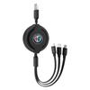 Car Accessories 3 In 1 Micro Cable Multi Charger For Alfa Romeo 159 147 156 166 Giulietta Giulia Mito Stelvio Brera Spider