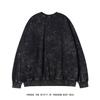 High Street Retro Distressed Oversized Sweatshirt for Men - European & American Trend, Loose Long Sleeve Top