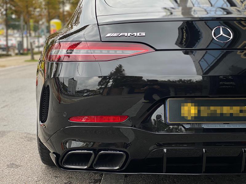 18-22 Mercedes-Benz AMG GT63 Wide Body Kit: Front/Rear Air Intake Grille, Radiator Cover, Lip, Center Grille Emblem.