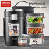 TAFUCO 3-Layer 2.2L Insulated Stainless Steel Lunch Box