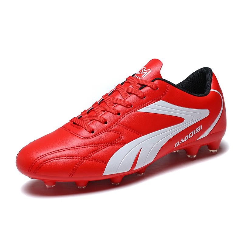 Professional Men Football Shoes Grass Training Fast Soccer Shoes Society Cleats Indoor Football Field Boots Sneaker Non-Slip