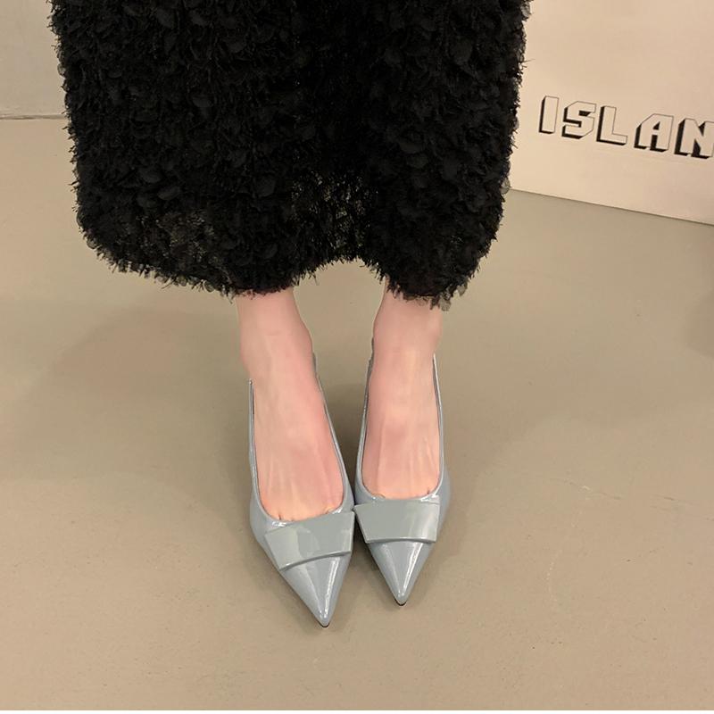 Summer High Heel Women Sandals Fashion Pointed Toe Singbacks Shoes Style Banquet Party Sandalias Shoes