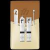 777 GNT-TM041 4-Piece Carbon Steel Nail Clipper Set
