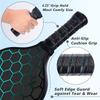 USAPA Approved Pickleball Paddle Fiberglass Surface Lightweight Pickleball Racket for Indoor/Outdoor Training & Match with Bag