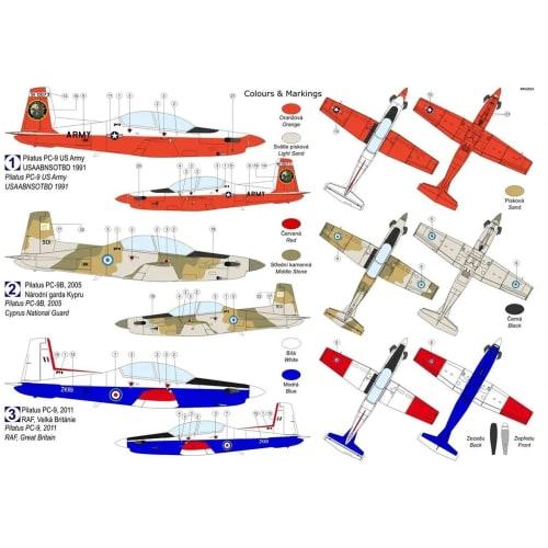 KP model 1/72 scale Pilatus PC-9/B Part 1 plastic model kit KPM0470