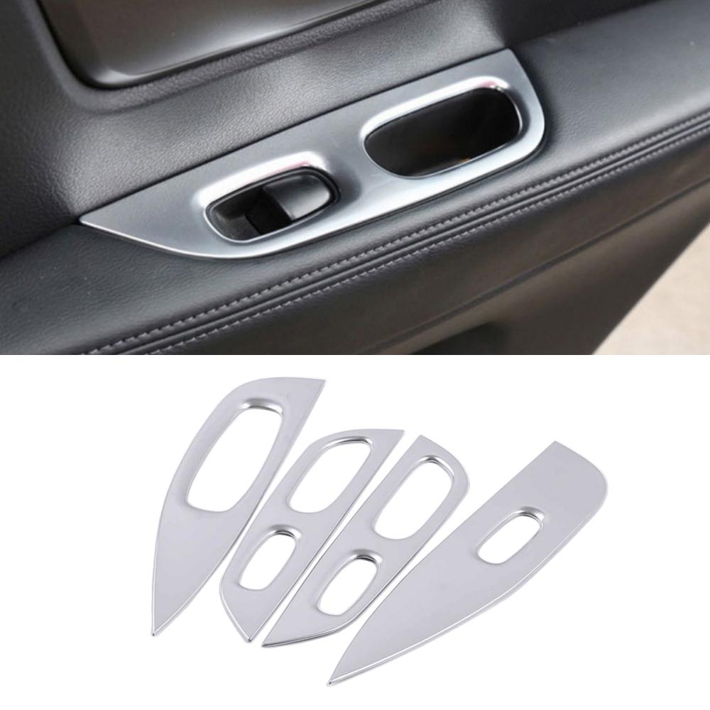 For Nissan X-Trail XTrail T32 Rogue 2014-2020 Car Door Window glass Lift Control Switch Panel Cover ABS Carbon Trim Accessories