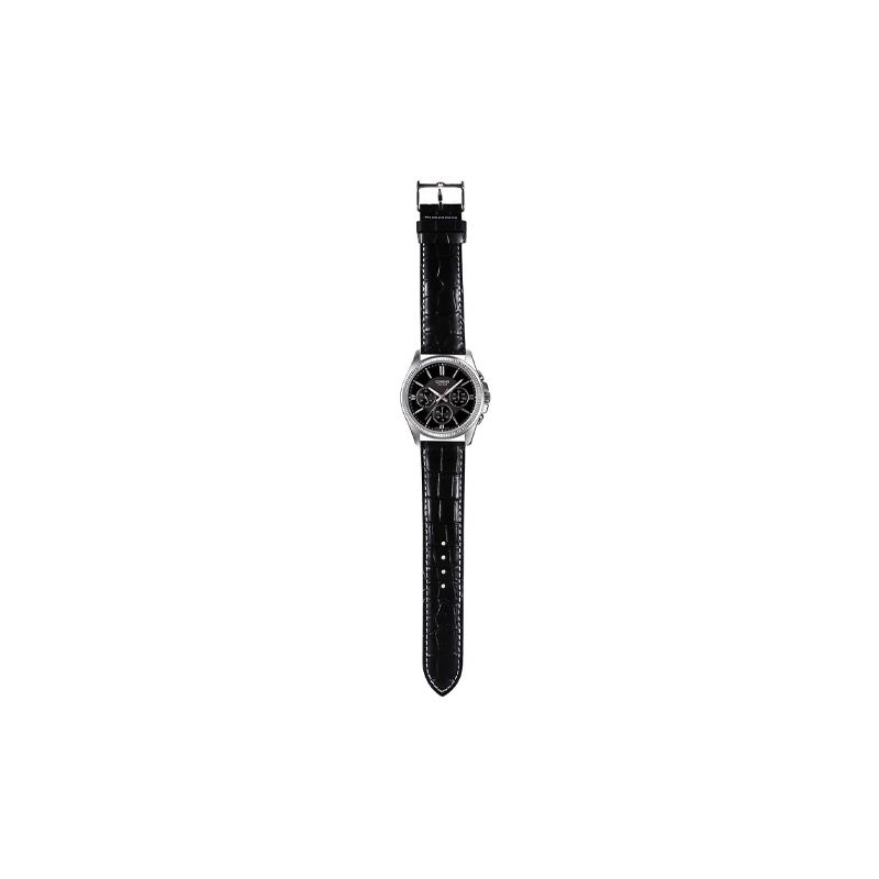 Casio STANDARD Series DRESS Series Simple Fashion Casual Business Quartz Movement Leather Strap Japanese and Korean Watch Men's MTP-1375L-1AV