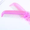 Fashion Anti-static Beauty Anti-static Wig Comb Handle Wig Tool Steel Tooth Comb Styling