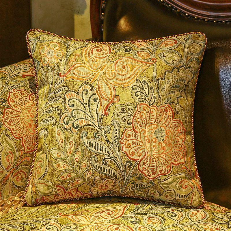 Европейская подушка для дивана с волнистым краем — фото 7