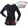 Scalable Stainless Steel Tickling Tool Portable Tickling And Back Scratching Device Soft Grip Metal Back Scratcher