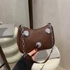 High-end Niche Bag Women's Spring 2025 New Fashion Shoulder Messenger Bag Women's Popular Mini Underarm Bag