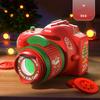 Children Christmas Projector Camera Toys Kids Christmas Gift Early Education Projection Lamps 3 Patterns Xmas Projector Camera