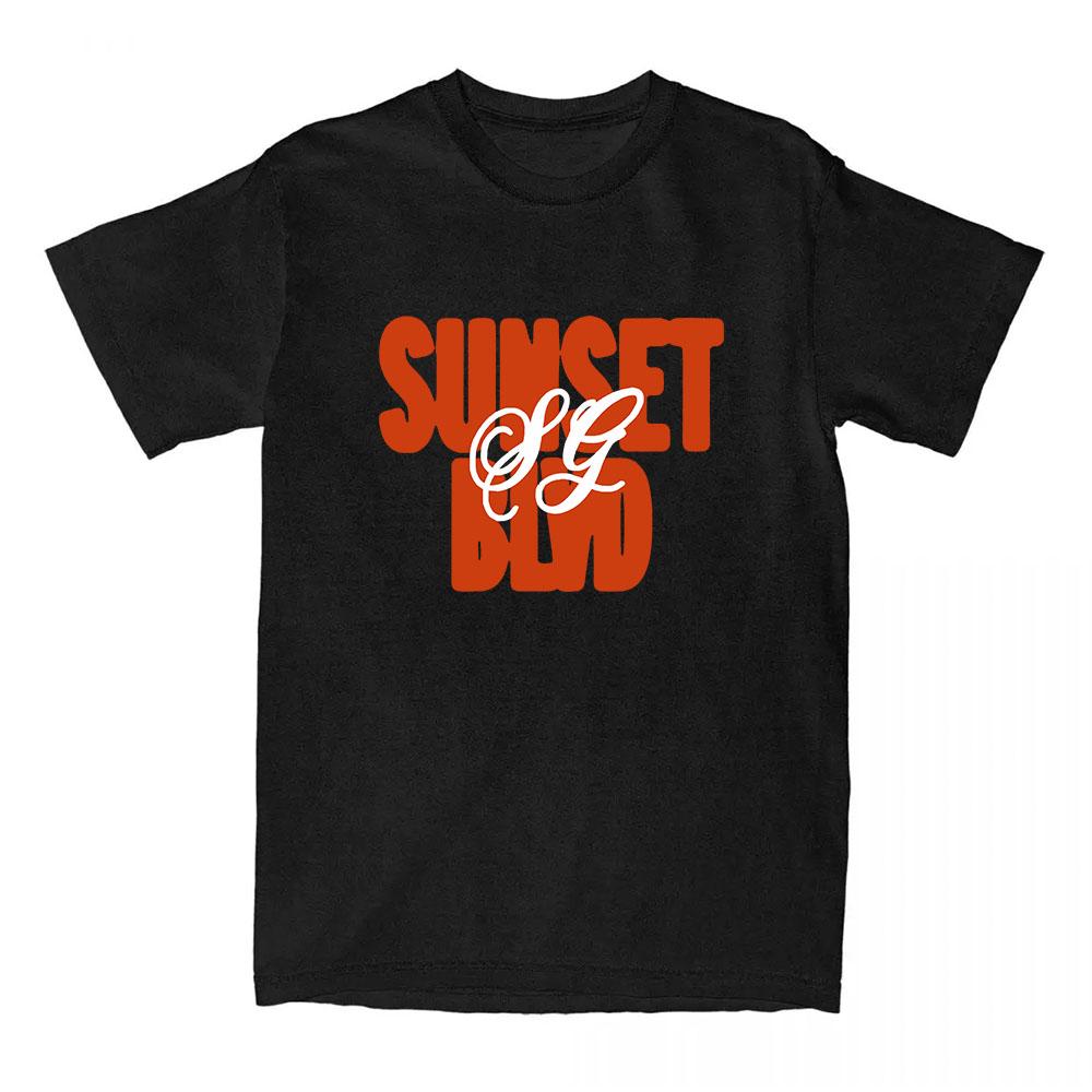 

Sunset Blvd Print Tshirts I Said I Love You First Album 2025 Tshirt Selena Gomez Benny Blanco T Shirts Women Men Clothing 2XL