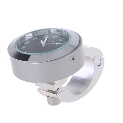 Motosiklet ATV Zaman Çizelgesi Gidon Saat Siyah Parlak 22/25mm Gidon