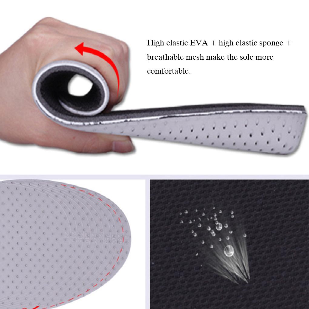 Unisex Insole Heel Lift Insert Shoe Pad Cushion Elevator Taller Height Increase