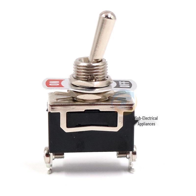 Farm Electric Feeder Rocker Switch: 2-Pin, 2-Position for Chicken Feeding Vehicle