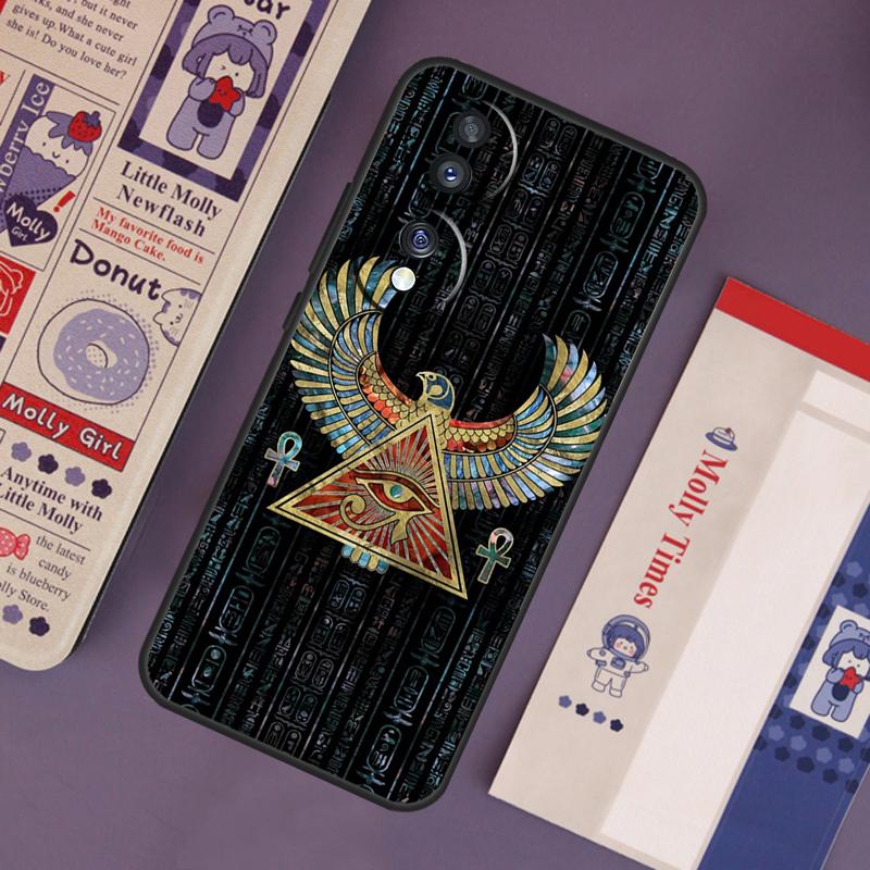 

Egyptian Eye Of Horus Case For Honor Magic 6 5 7 Pro Honor 200 Pro 50 70 90 Lite X9b X9a X8b X8a X8 X9 X9c Cover Honor 90 Lite