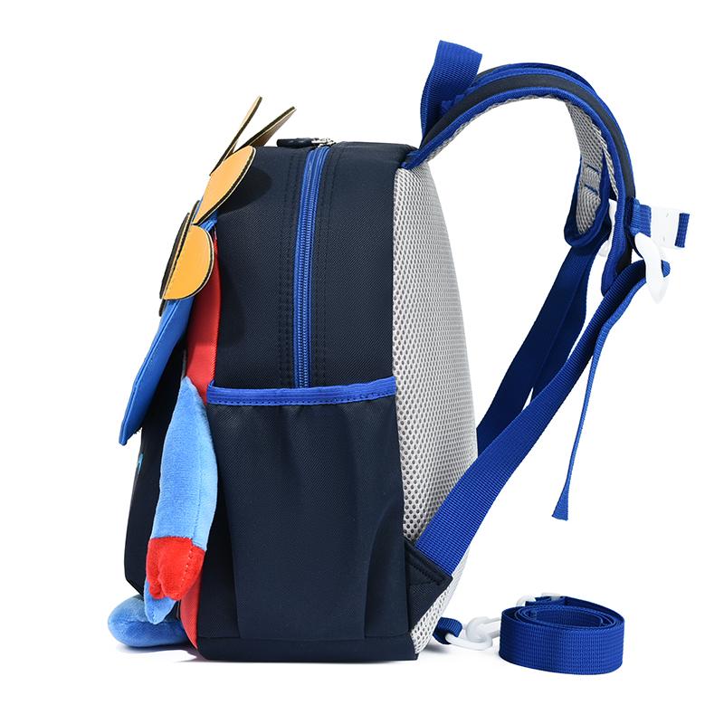 Kindergarten Bag Cartoon Anti-lost Backpack Boys And Girls Children Shoulder Bag