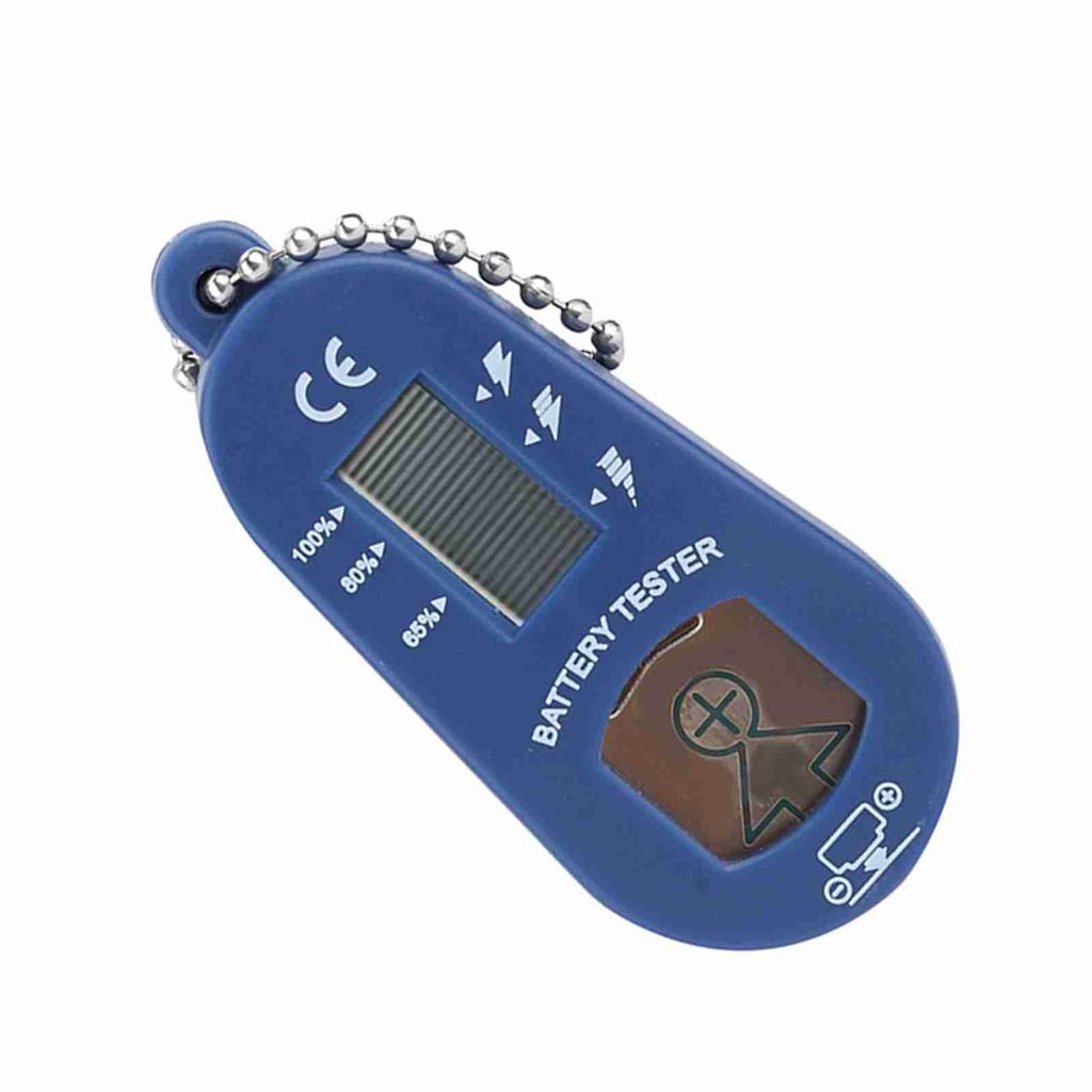 Hearing Aid Battery Tester LCD Display Key-ring Battery Measuring Device