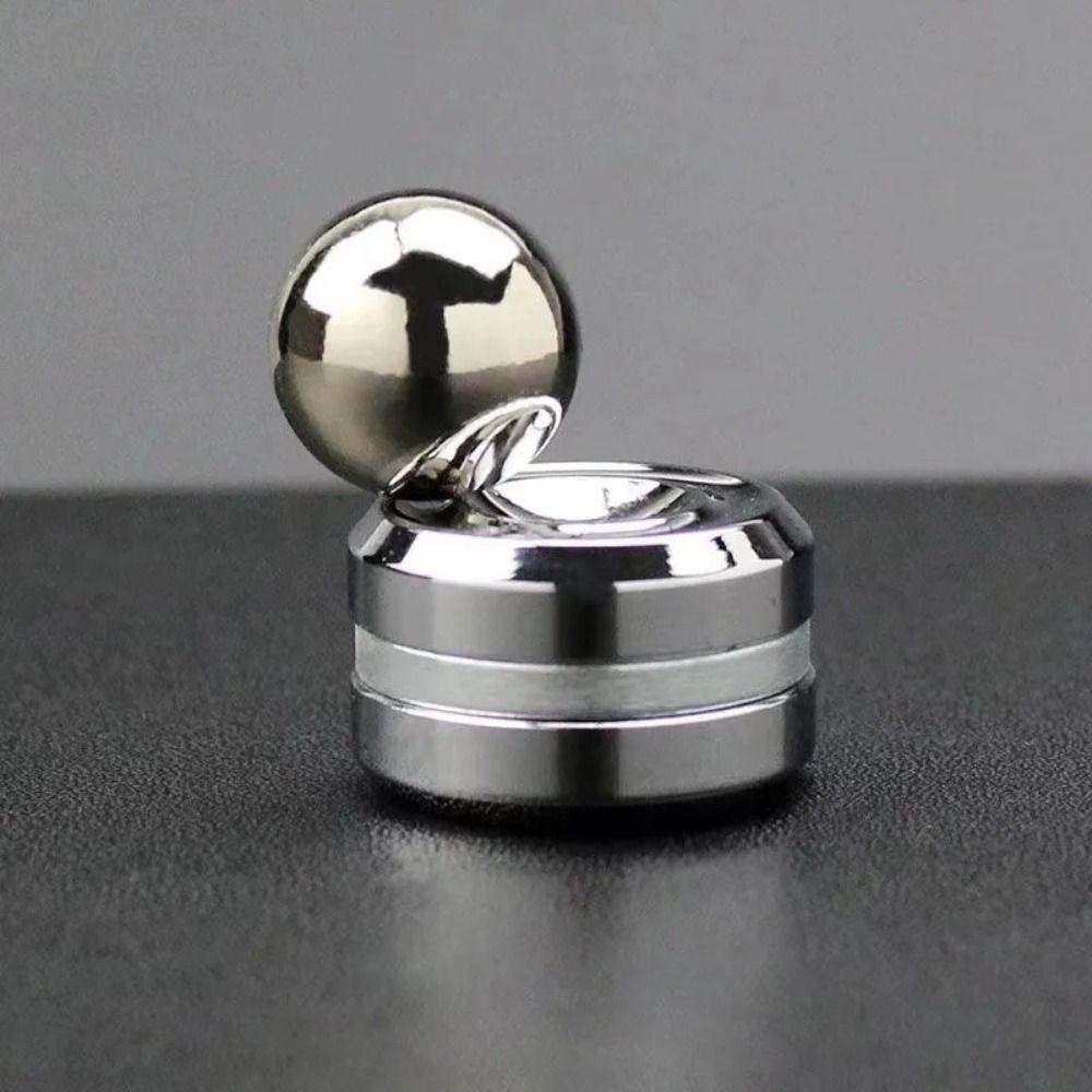 Magnetic Fidget Spinner Toys Metal Orbital Fidget Spinner Toy  Birthday Gift