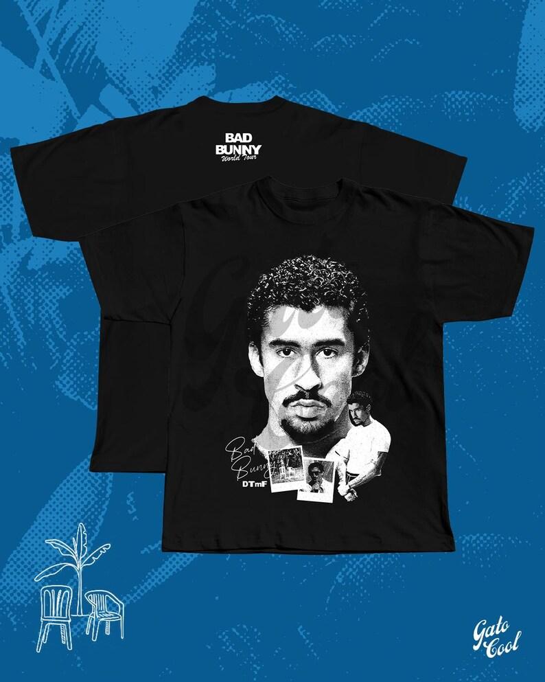 Bad Bunny DTMF Inspired Sapo Concho Seguimo Aqui Puerto Rico Reggaeton Perreo Babe Cultural Graphic Unisex Retro TShirts