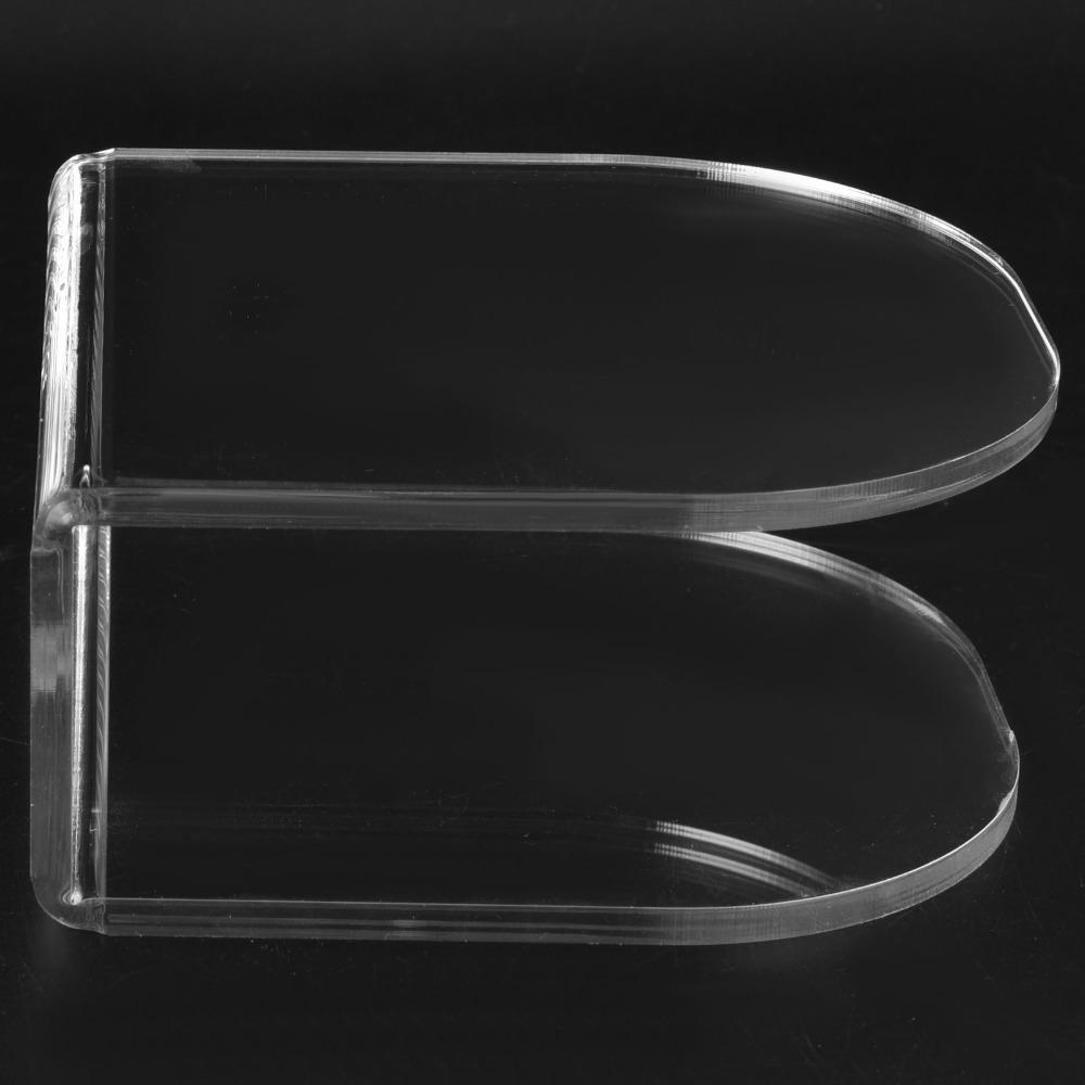 Easy Access Acrylic Napkin Holder Transparent U-shape Tissue Organizer Premium Creative Storage Stand Kitchen Organize