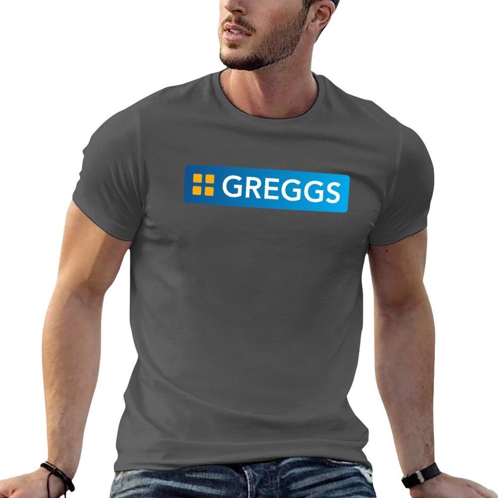 Unisexs Luxury Soft 100 Cotton Tee Greggs Logo Printed Graphic Top
