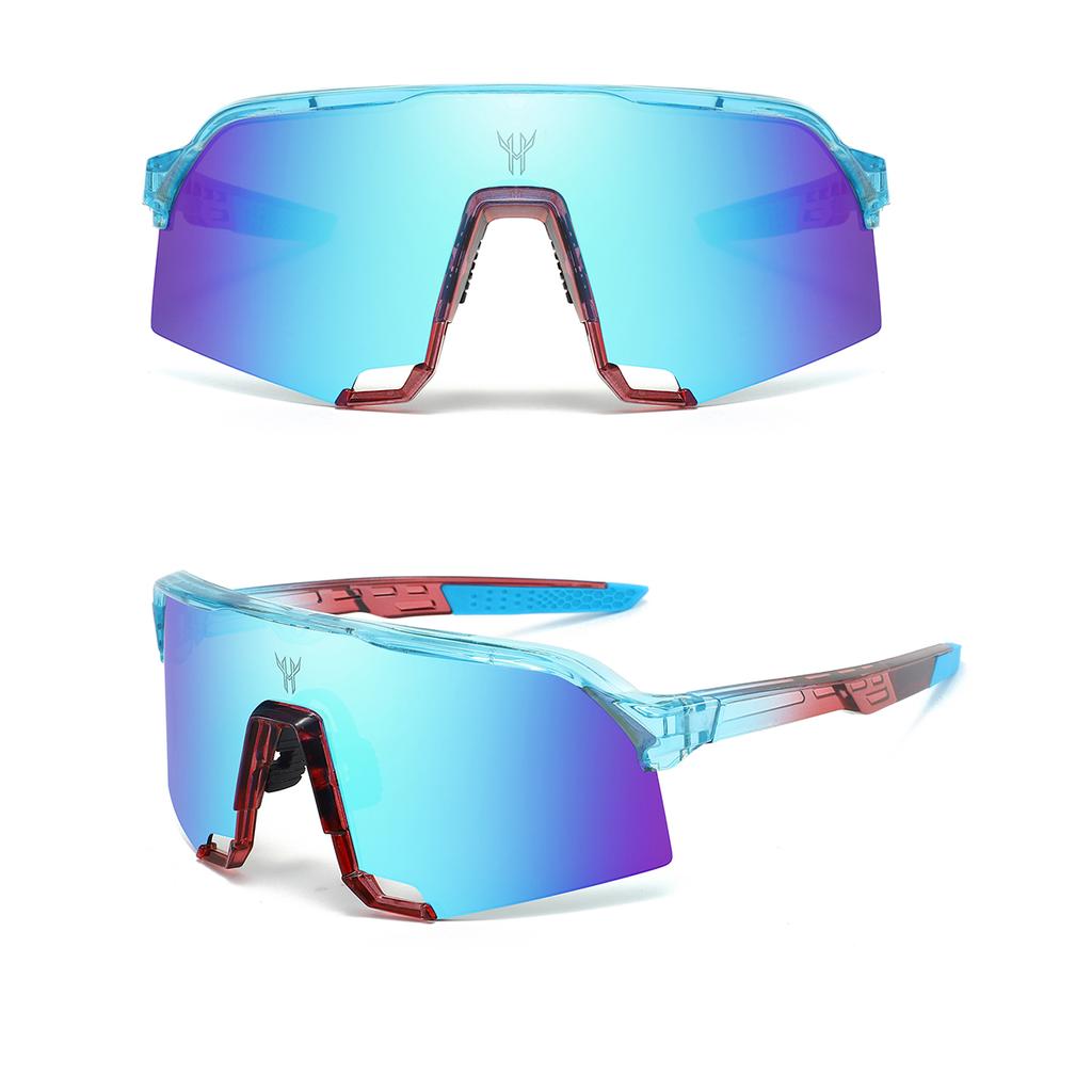 Gloednieuwe Stijlvolle Zonnebril Mannen Vrouwen Baseball Fietsbril Buiten Hardlopen Sport Bril UV400 MTB Fiets Fietsbril