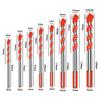 3/4/5/6/7/8/10/12Multifunctional Glass Metal Tile Drill Bit Triangle Diamond Drill Set Ceramic Concrete Brick Wood Punching Hole Saw Drill